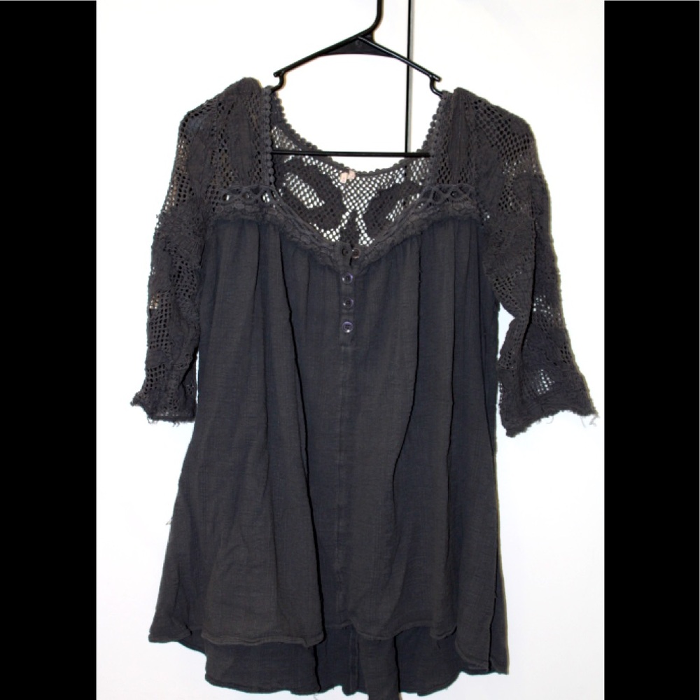 Free people lace top